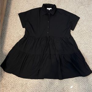 HYFVE black collared dress